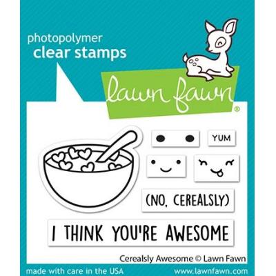 Lawn Fawn Clear Stamps - Cerealsly Awesome